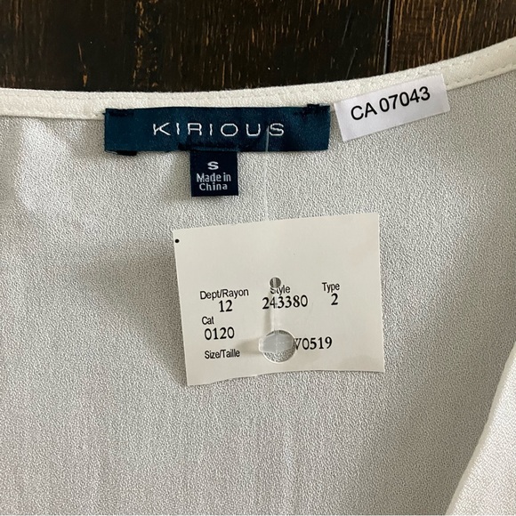 NWT | Kirious | White top - Picture 3 of 6